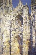 Claude Monet La Cathedrale de Rouen,Portrait et Tour d Albane oil painting artist